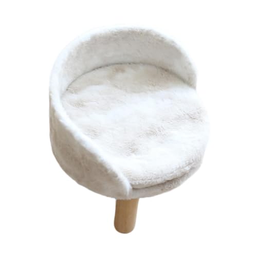 Lit pour chat douillet avec structure surélevée stable - 8