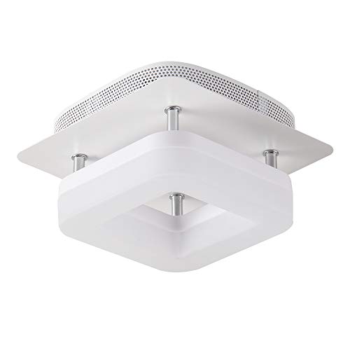 Preisvergleich Produktbild 12W White Deckenleuchte Square Aisle Lamp Luminarias Warmweisse Beleuchtung, Aufputz- oder Unterputzleuchte für die Wohnzimmertreppenküche, Artpad