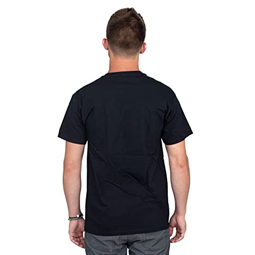 Jack Daniel's Whiskey Old No. 7 Tenessee Label Adult Black T-Shirt (Medium) #TOP2