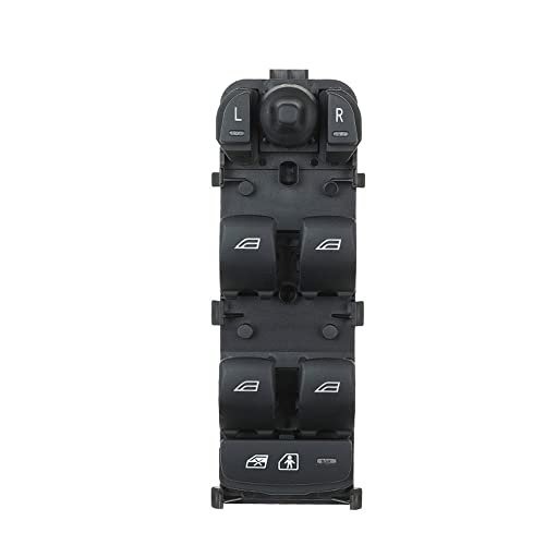 Interruttore Finestrino Elettrico Lato Guida Anteriore Sinistro Per Volvo S80, V70, XC70 – N. OE 31453233, 3 Pin, In Plastica E Metallo