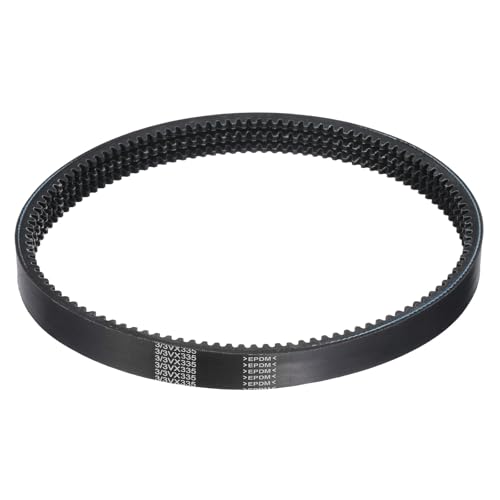 uxcell 3/3VX335 EPDM V�x���g�A3�o���h�t���A�R�O�h�H�ƗpV�x���g�O��33.5�C���` x ��1.2�C���` x ����0.4�C���`