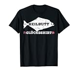 Norwegen Anglergeschenk Heilbutt Angelurlaub Angler Angeln T-Shirt