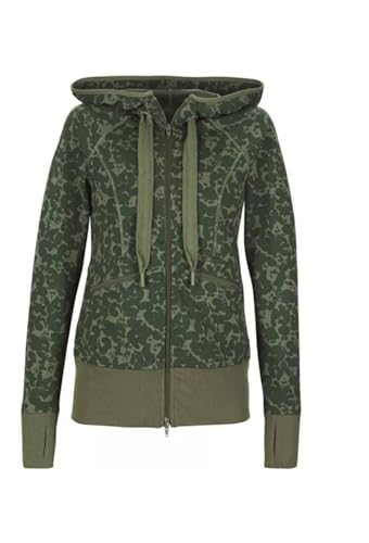 Cabi Marathon Jacket (US, Alpha, Small, Regular, Regular, Green Camoflauge print)