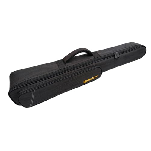Generic Bolsa de armazenamento para saxofone, bolsa para show de sax, estojo para clarinete, estojo de transporte para prática de performance ao ar livre, Preto