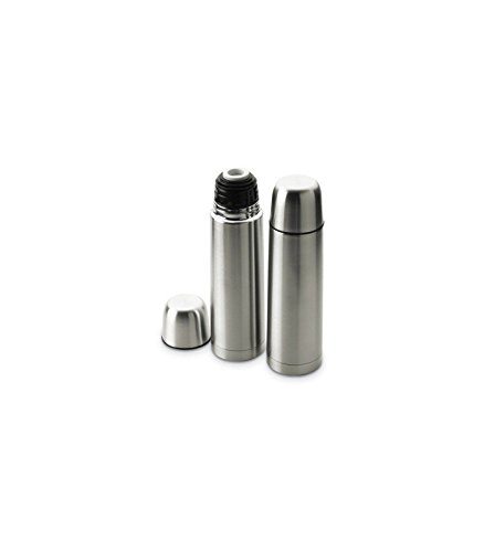 SupreminoxStainless Steel Vacuum Flask with Automatic Seal, 1000 ml, Silver, cm