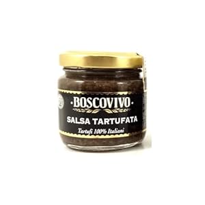 Truffelsaus met 5% zwarte zomertruffel 90g – Boscovivo – 100% italiaanse truffel – Italiaans eten