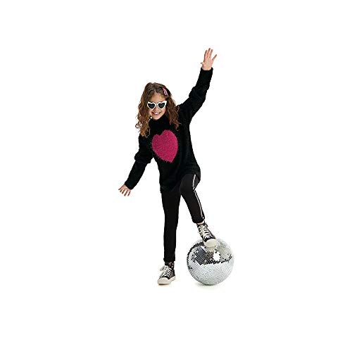 Blusão Em Tricô Peluciado Malwee Kids Preto - 8