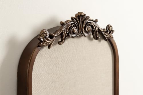 Image of Kate and Laurel Arendahl Framed Ornate Vintage Arch Pinboard for Wall
