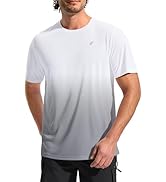 Pudolla Men's Rashguard Swim Shirts Short Sleeve UPF 50+ Sun Protection SPF Quick Dry Lightweight...