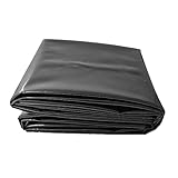 Happyyami Hdpe Teichfolie Reißfest Gartenteichfolie für Fischteiche Langlebig Teichabdichtung für Garten Teich vor Wasseraustritt