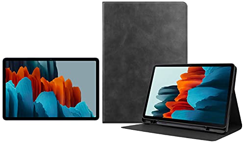 Image of Samsung Galaxy Tab S7 27.81 cm (11 inch) 120 Hz Display, S-Pen in Box, Quad Speakers, 6 GB RAM, 128 GB Internal, Wi-Fi + LTE, Mystic Navy + Cover