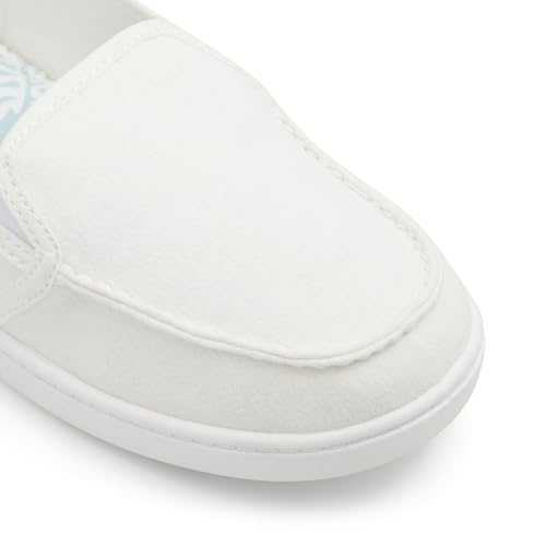 Roxy Women's Minnow VII Loafer Flat, Bright White, 6.54