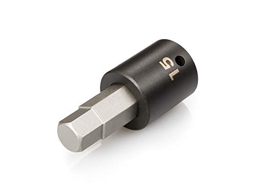 Image of TEKTON 1 /2 Inch Drive x 15 mm Hex Impact Bit Socket | SIB23215