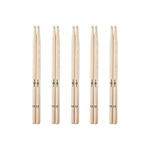 EXCEPTIONAL VALUE DRUMSTICK BUNDLE - Elevate your drumming with this incredible bundle, offering unmatched quality and affordability. OPTIMALLY BALANCED FOR EFFORTLESS PLAY - These drumsticks are designed for perfect balance, ensuring smooth and easy...
