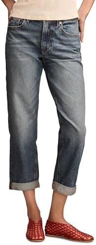 Lucky Brand Women’s Mid Rise Boy