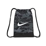 Nike DB1155 Brasilia Sports Bag Unisex-Adult Smoke Grey/Black/White 1SIZE