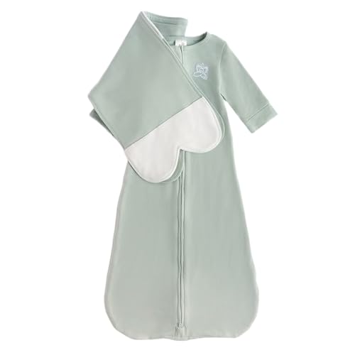 Butterfly Swaddle Baby Sleep Sack, Sage, Small (7-12 lbs)