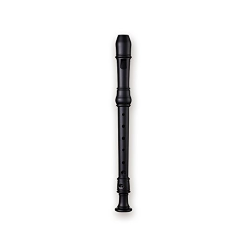Tribert Promotion Item Alto Recorder, Matte Black Baroque Fingering, 3 Piece