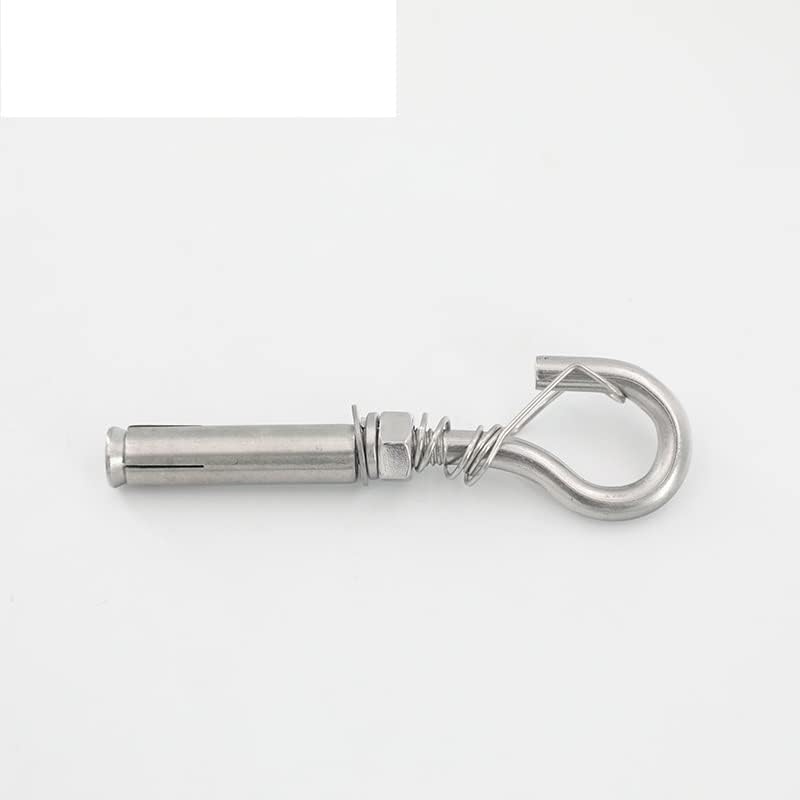 Expansion Screw Bolts, Anchor Bolt Hooks,Hollow Wall Anchors,Open Expansion Hook 304 Stainless Steel Concrete Wall Anchor Bolt Cup Closed Spring Hooks Sleeve ((Closed M6)