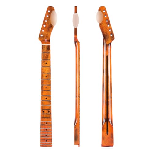 RuiJOTWAT 22-Fret Electric Guitar Neck with Canadian Maple Neck for TL Tele Electric Guitar