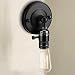 Produktbild Vintage Light Holder E27 Edison Retro Wandleuchte mit Schalter für den Heimgebrauch und Dekoration 220V Silber(Schwarz)