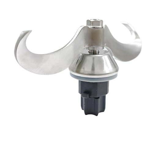 Genérico Cuchilla for batidora de Masa, Compatible con Vorwerk, Repuesto for Thermomix, TM31, Piezas de batidora de Cocina de Acero Inoxidable