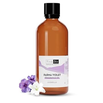freshskin beauty ltd | Parma Violet Fragrance Oil 100ml - Candles, Bath Bombs, Soap Making, Reed Diffusers & Wax Melts - Cosmetic Grade - Vegan Friendly