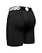PSD Underwear Men's Solids Black Boxer Brief 3 Pack, Multi, M