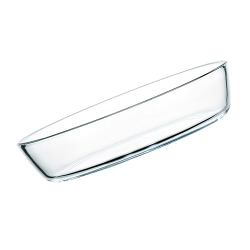 Plat de cuisson en verre ovale pour four et micro-ondes UKCOCO - 2