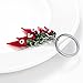 GORBUS New Small Keychain Fashionable Personality New Red Pepper Chili Charm Keychain New Homeowner Jewelry for Women Men Teens