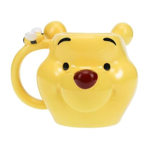 Paladone Taza Winnie The Pooh - Taza Cerámica Oficial, óptima para Té o Café, 350ml