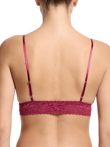 Image of hanky panky Women's Signature Lace Padded Bralette, Merlot, L