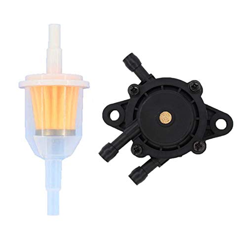 Motoku Gas Vacuum Fuel Pump For Kohler 17hp 25 Hp Small Engine Lawn Mower Tractor Briggs Stratton John Deere Honda Yamaha W Fuel Filter Buy Online In Belize At Desertcart