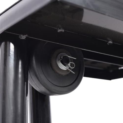 Motorcycle Dirt Bike Stands and Lifts Jack Stand Steel Lift 11 7/8"-16" Adjustable Height 330 LBS Load Capacity Heavy Duty Steel Black