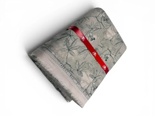 Image of JHABAK'S Unstitched 100% Pure Cotton Shirt Fabric for Men - Shirt Fabric & Kurta Material