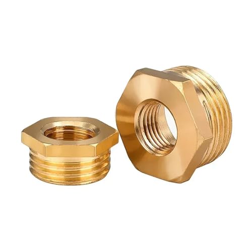 Adaptateur de réduction hexagonale en laiton femelle 1/4 mâle 3/8 pour plomberie