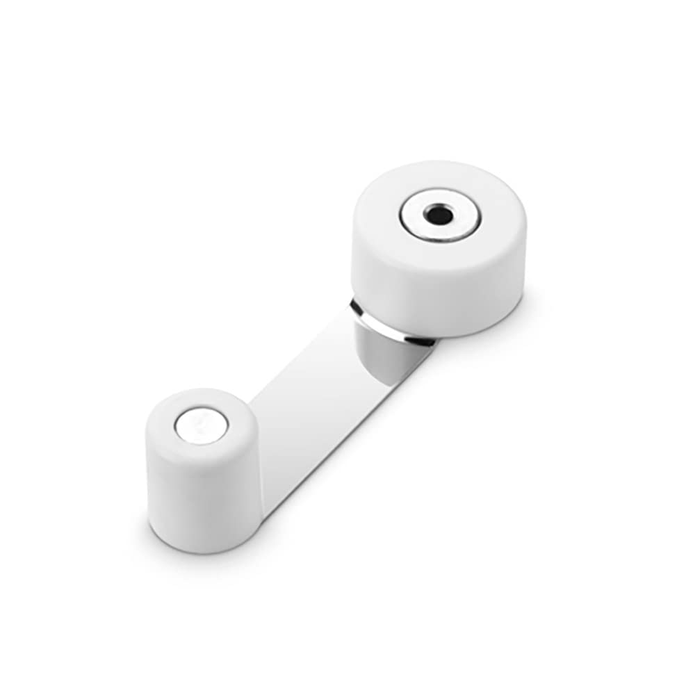 INFOFIX 2058-2 - Metallic White Stop with Rotating Retainer Blister Pack