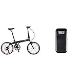 TRANS MOBILLY NEXT206 ブラック 電動アシスト折りたたみ自転車 20インチ 6段変速 重量約13.5kg 軽量アルミフレーム 大 & NEXT163-S/NEXT206専用 5.0Ahバッテリー 92917-0099【セット買い】