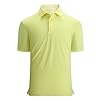 Alex Vando Mens Golf Shirt Moisture Wicking Quick-Dry Short Sleeve Casual Polo Shirts for Men