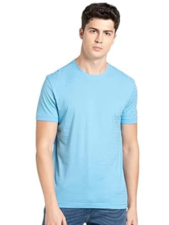 Image of Men's Round Neck Polyester Half Sleeve Regular fit, Stylish Branded Solid Plain Comfortable, Lightweight T-Shirt for Men