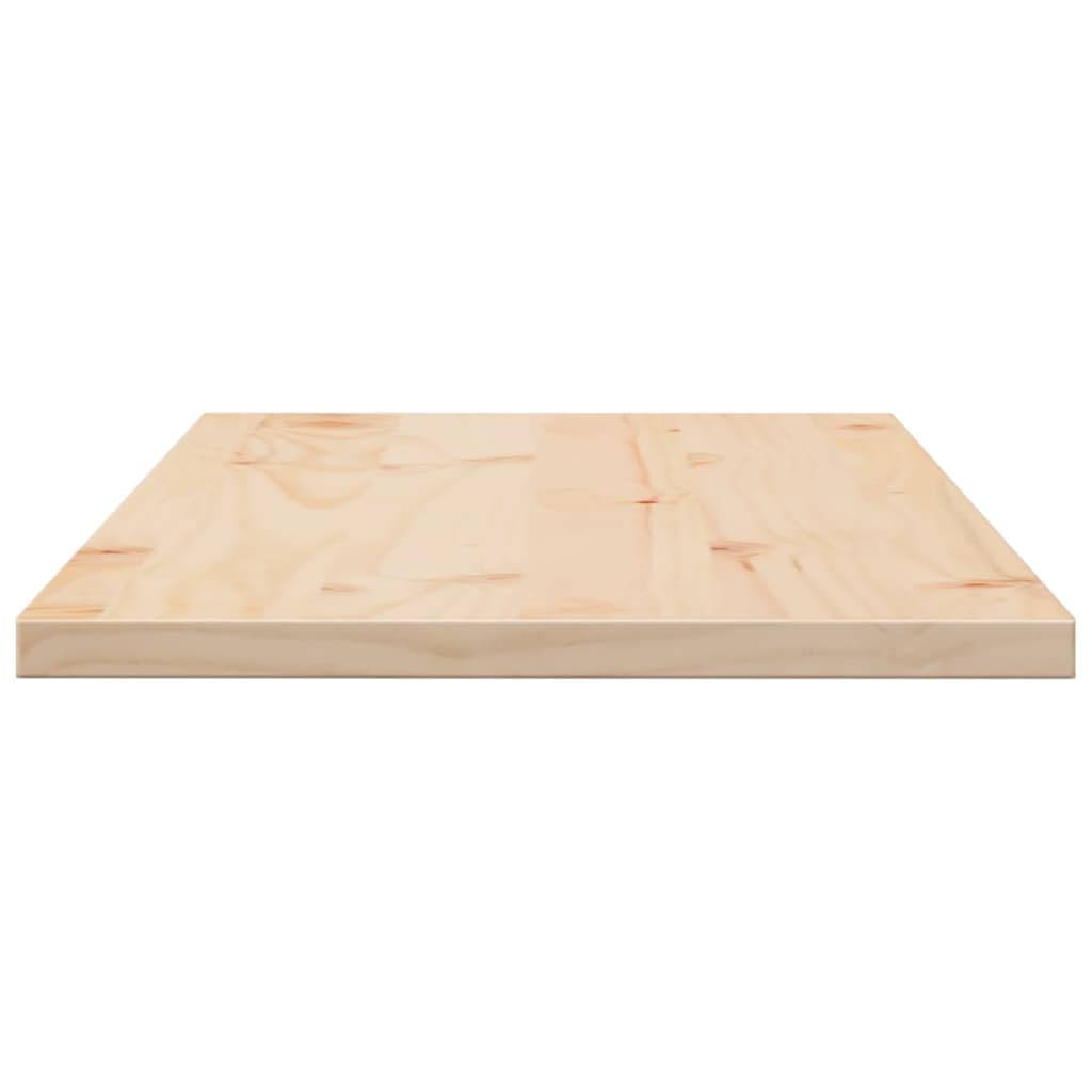 vidaXL Tablero de Mesa Rectangular 4 uds Madera de Pino 90x45x2,5 cm