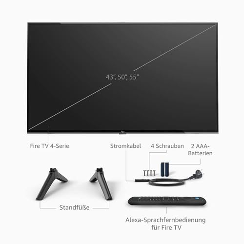 Zertifiziert und generalüberholt Amazon Fire TV Stick 4K, mit Unterstützung für Wi-Fi 6 sowie Streaming in Dolby Vision/Atmos und HDR10+