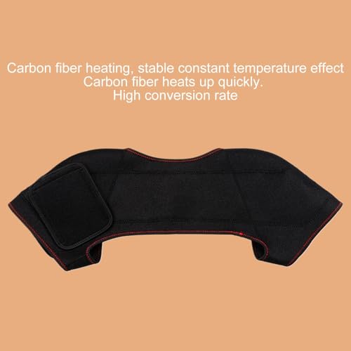 Coussin chauffant pour le cou ergonomique en textile premium à chaleur constante