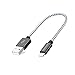 Produktbild iPhone Ladekabel 15CM Lightning Kabel[MFi Zertifiziert]CableCreation 0.5 Ft kurz Lightning auf USB Daten Sync Kabel Kompatibel mit iPhone 13/12/12 Pro/11/ XS/ XR/ X/ 8/8 Plus/ 7, iPad, usw.
