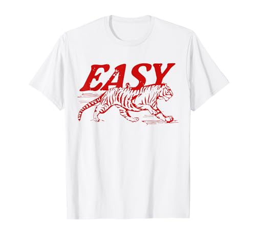 Easy Tiger Distressed Graphic Men Women T-Shirt