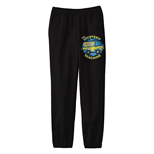 Scooby Doo Mystery Machine Boy's Black Sweatpants