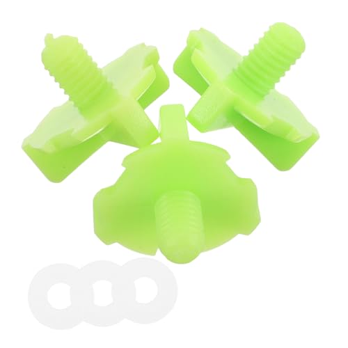 GANAZONO Dirt Bike Visor Screws Replacement Plastic Screws for Motorcycle Helmets Football Visors