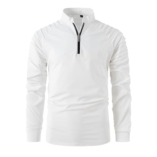 Polo été homme col en V anti-transpiration pour rester élégant