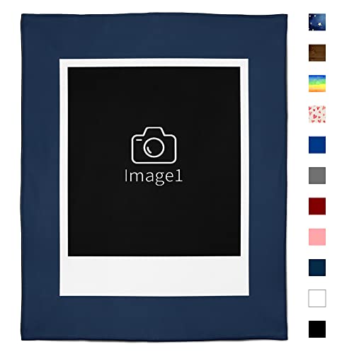 Easycosy personalisierte Decke für Paare - Geschenke für Sie Frauen Benutzerdefinierte Bild ersonalisierte Foto Kuscheldecke für Freundin… – Ansicht 3