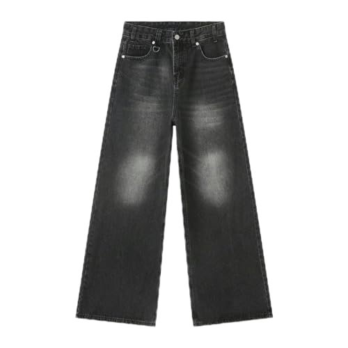 Jeans décontractés amples noirs pour un look urbain et décontracté - 5